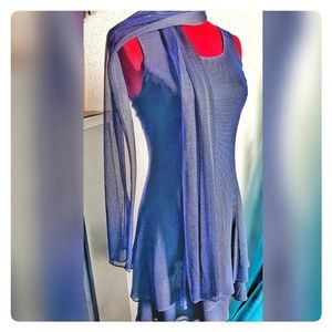 Scarlett Blue Shimmer Dress 👗